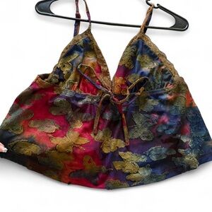 ROMWE Rainbow Butterfly Tank Too